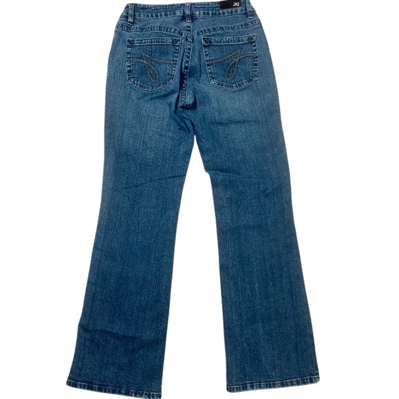 Jag Jeans Bootcut Stretch Denim Blue Jeans Size 4P - Picture 1 of 11